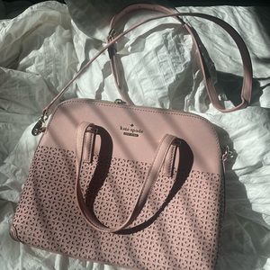 Pastel pink Kate Spade Crossbody